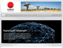 Tablet Screenshot of carleycomms.co.uk